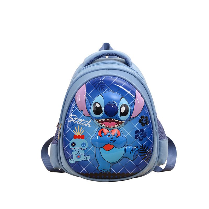 

Kindergarten Small And Medium Class Schoolbag Cute Printed Foreign Air Pressure Shell Boys And Girls Backpack Cartoon Animation Children S Backpack темно-синий