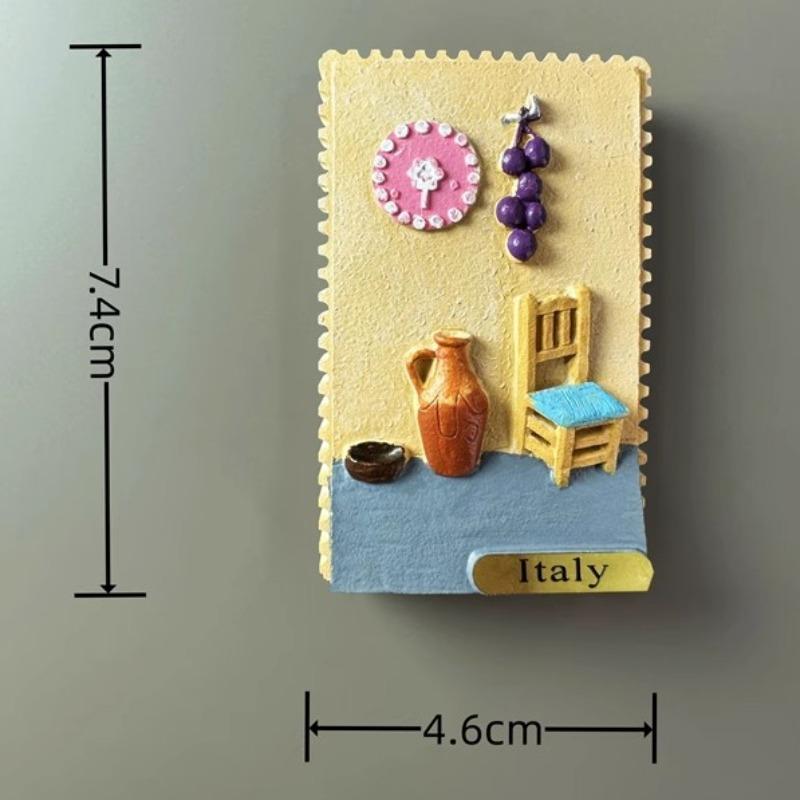 Italy Travelling Souvenirs Roma Fridge Magnets Milan Bologna Cefalu Otranto Lake Maggiore Vieste Fridge Stickers Wedding Gifts