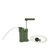 Cannuccia Purificatrice d'Acqua d'Emergenza Ultrafiltrazione Portatile Verde Militare per Uso Esterno
