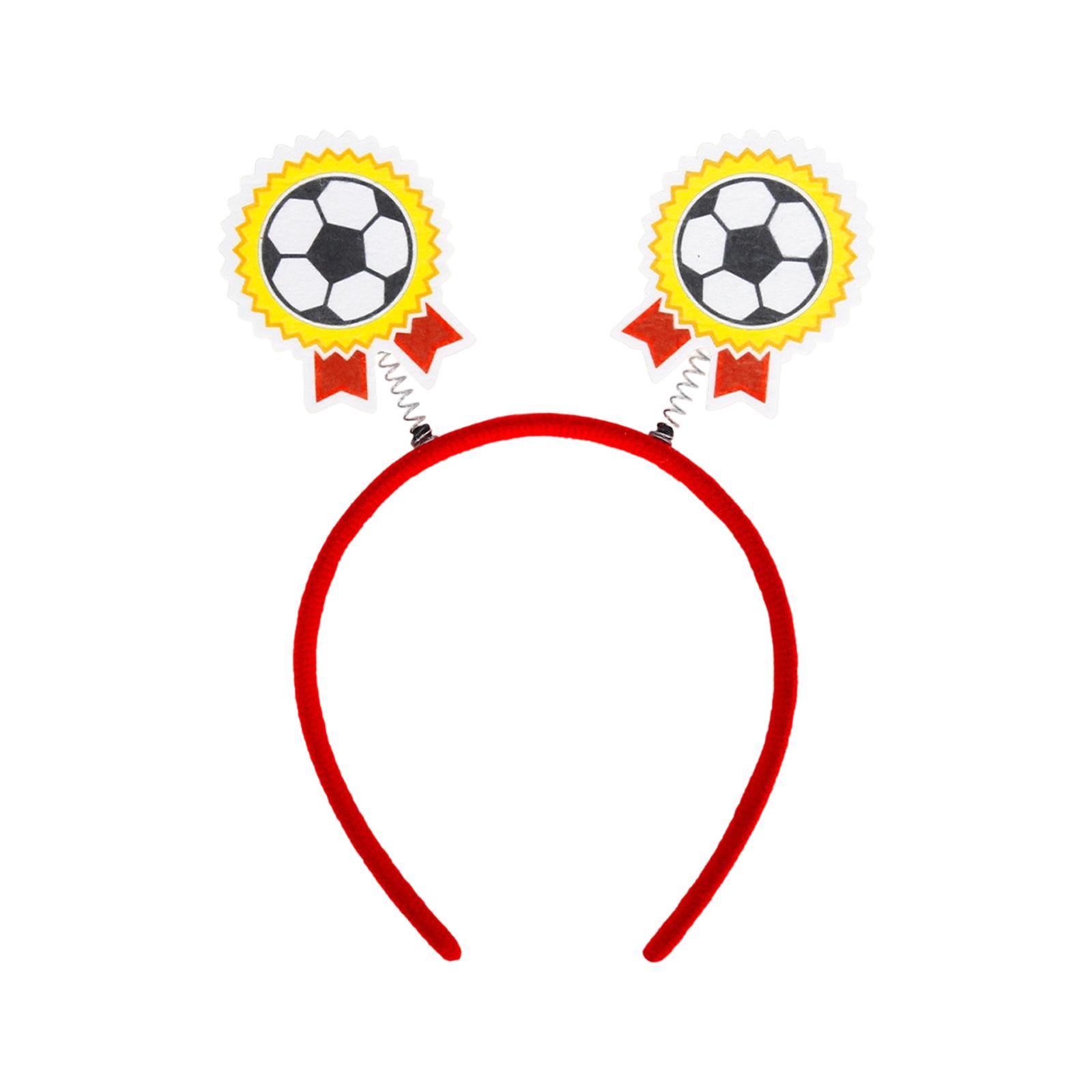 Football Birthday Party Decoration Cheering Headpiece  Football Watching Party Props One Size