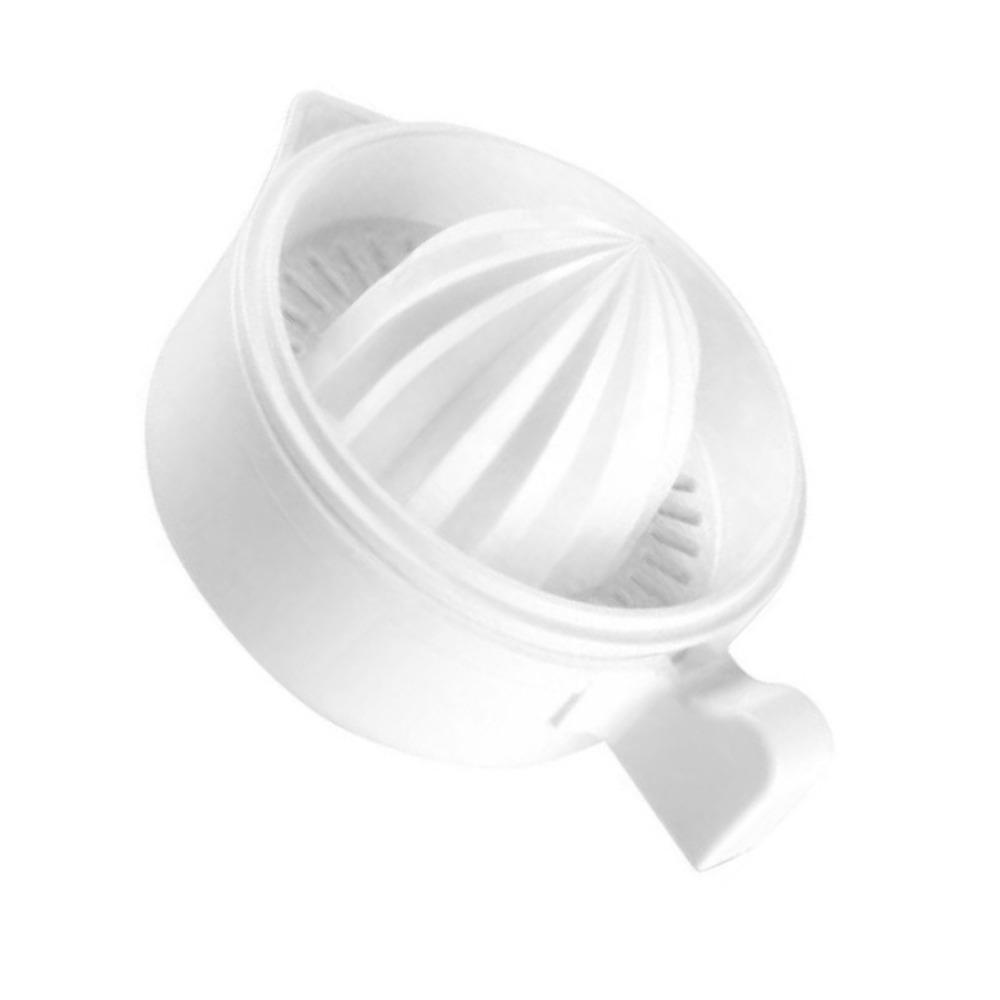 Plastic Lemon Squeezer White Fruit Press Portable Manual Citrus Juicer Juice Making