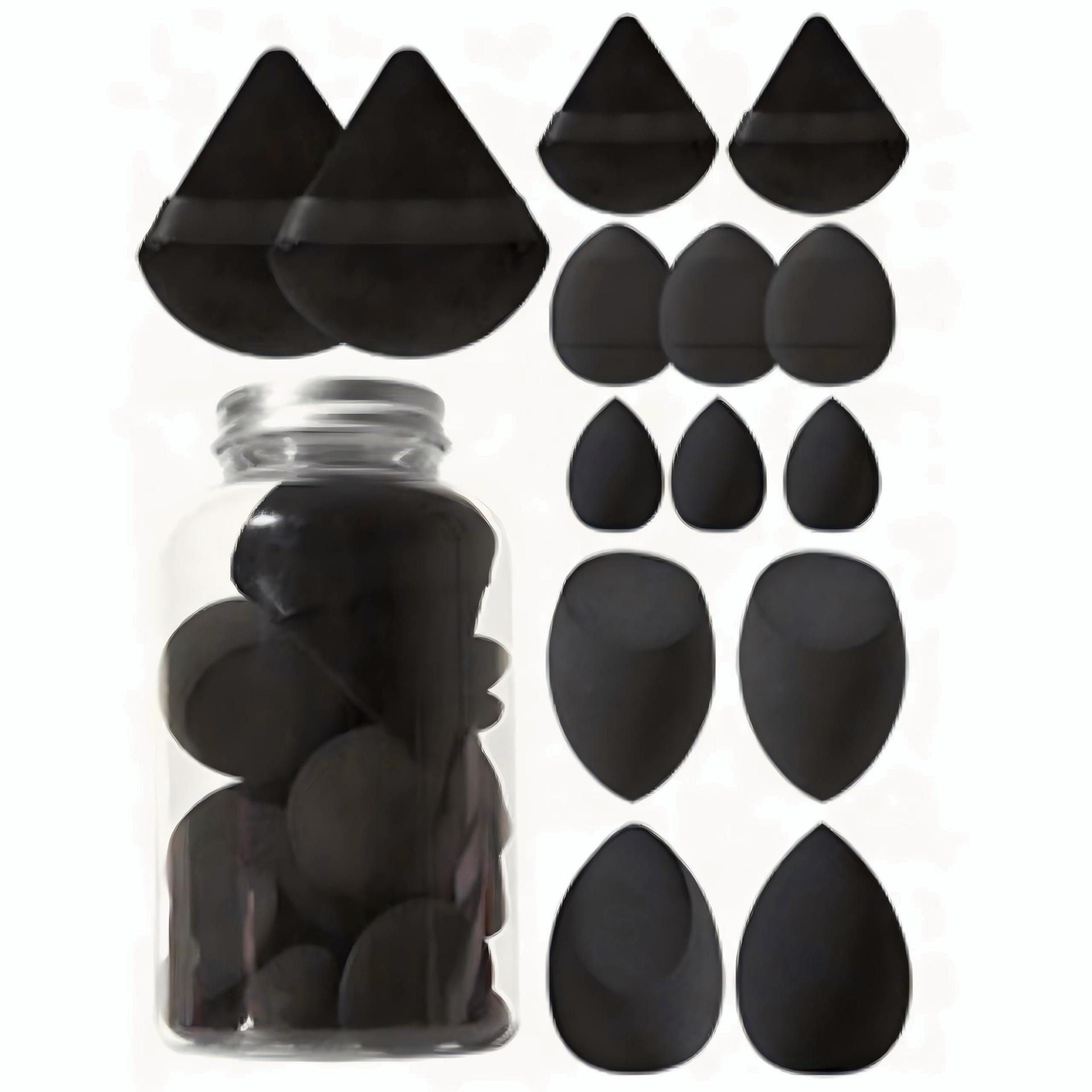 

14-Piece Drift Bottle Makeup Sponge & Puff Set