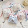 Ladies' Cosmetic Bag Cute Lace Korean High-Quality Luxury Brand Coin Purse Toiletries Bag Kawaii Drawstring Y2K Storage Bag