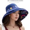 Reversible & Bohemian Bucket Hat: Wide Brim Sun Hat for Women - Fashion Summer Spring Beach Travel Foldable Vacatio