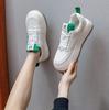2024 Spring New Shoes Fashion Small White Shoes Genuine Leather Thick Sole Fashion Shoes Women's Sports and Casual Board Shoes