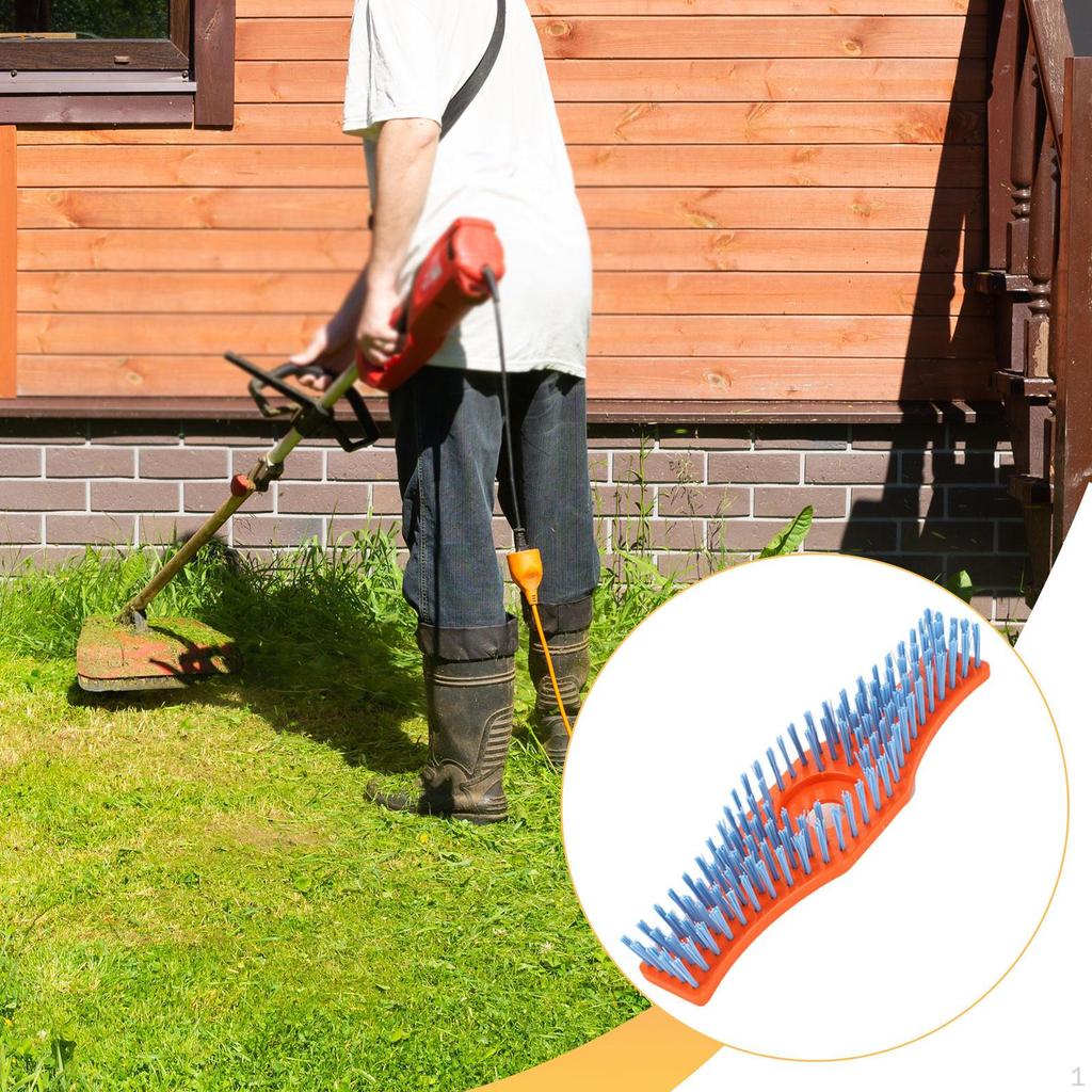1 Piece Lawn Mower Cleaning Attachment Fixing Accessories Heavy Duty Power Scrubber Nylon