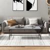 Vidaxl Coffee Table, Sonoma Grey Oak, 100X50X35 Cm