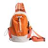 Schoolbag Sports Lightweight Contrast Chest Bag Men's and Women's Outdoor Sports Backpack Lightweight Casual Crossbody Small Backpack Shoulder Bag