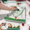 Weihnachts-Countdown-Kalender 24 Tage Golfzubehör Golfsport Adventskalender für Anfänger Enthusiasten Vater Sohn Freund
