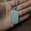 Titanium Steel Geometric Pendant Chain For Men Fashionable Casual Accessory