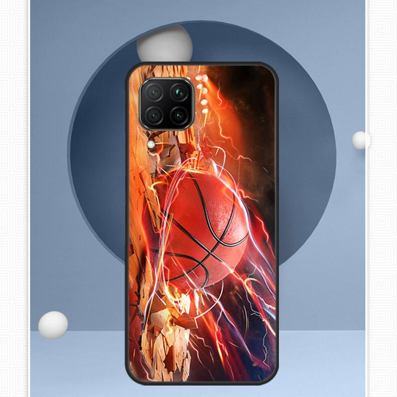 Basketball For Huawei Nova Y72 Y90 Y61 Y91 Y60 Y70 12s 12i 11i 8i 9 10 SE P20 P40 Lite P60 P30 Pro Case
