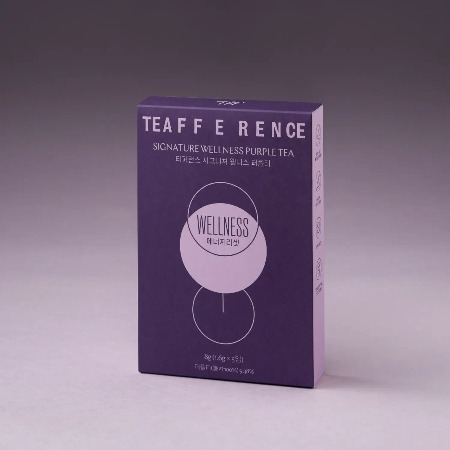 TEAFFERENCE Purple Tea #Signature Wellness 1.6g 5ea 1.6g