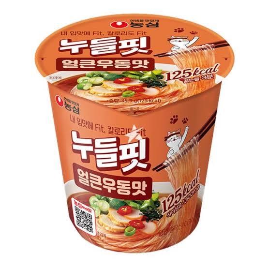 Nongshim Low Calorie With 1,500mg Dietary Fiber Noodle Cup 6 Flavors / Korean Noodle, Kfood, Authentic Korean Food