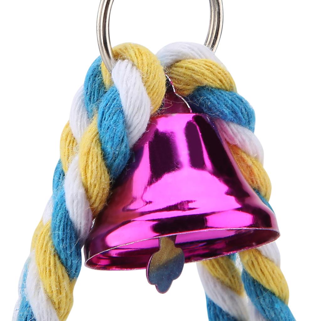 Colorful Bird Block Toys Parrot Break Grinding Stones Cages Bite Chew Training Toys