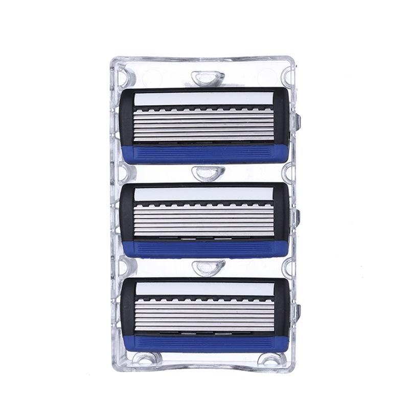 Men's Manual Razor with 7-Layer Blade Head