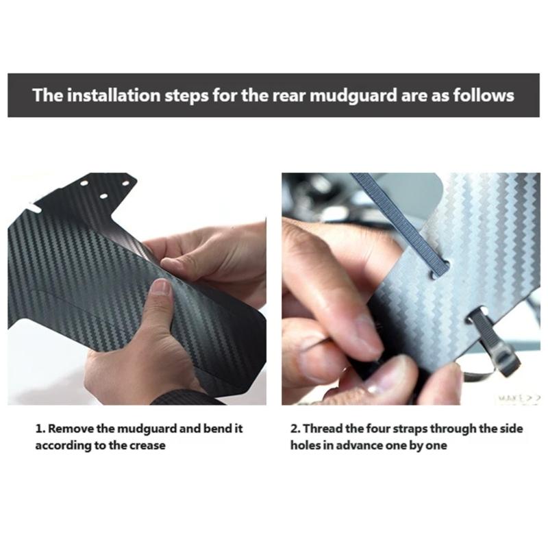 Universals Bike Mudguard Replacement Front Rear Tire Wheel Mud Guard Mountain Bike Mudguard Cycling Mud Guard Enduring