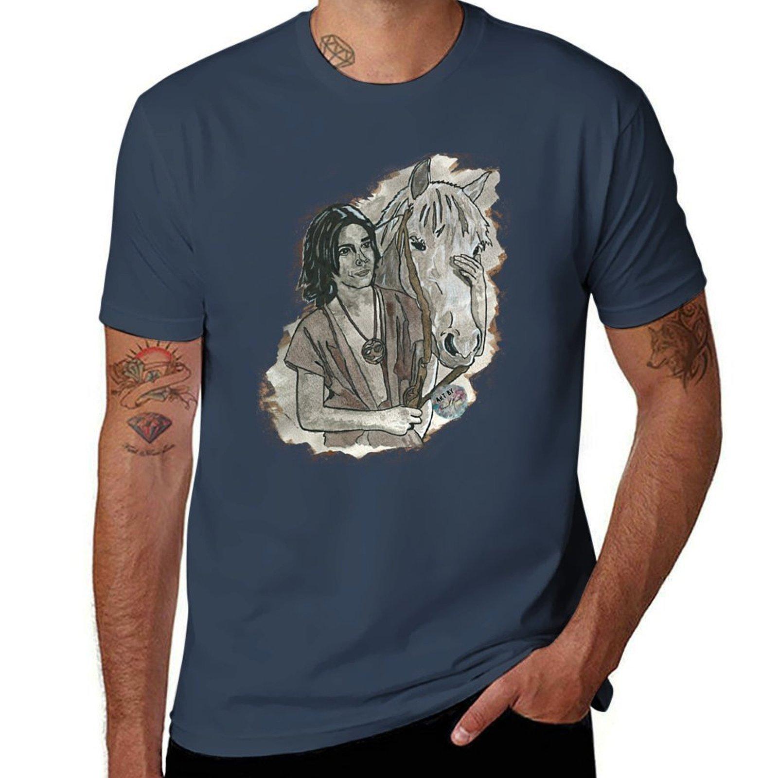 Atreyu and Artax Neverending Story TShirt Quick Dry Light Sports TShirt S