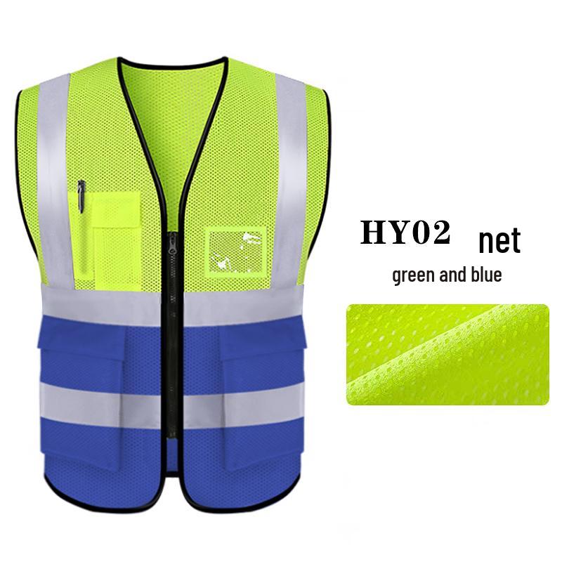 Reflecterend Net Veiligheidsvest voor Verkeer en Bouwplaatsen