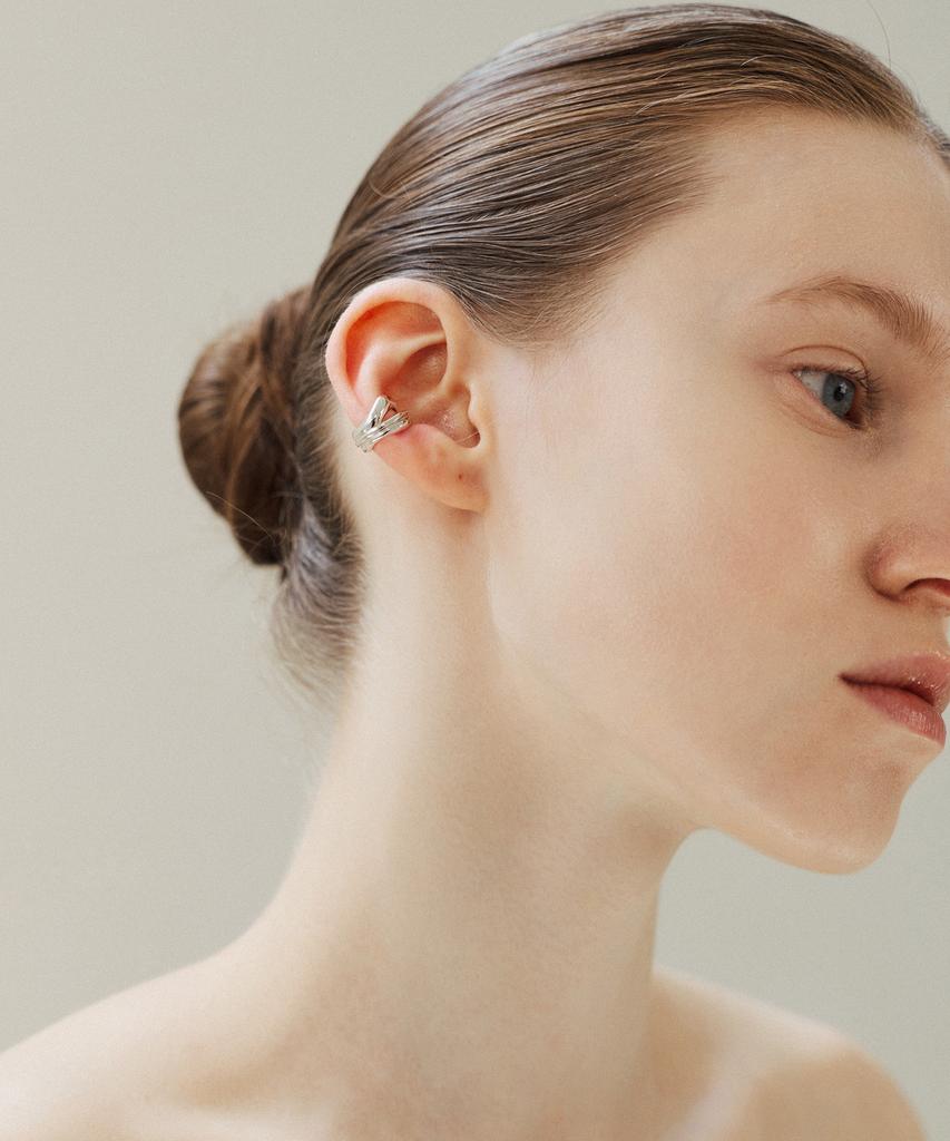 Tierno E.011/Layered Ear Cuff