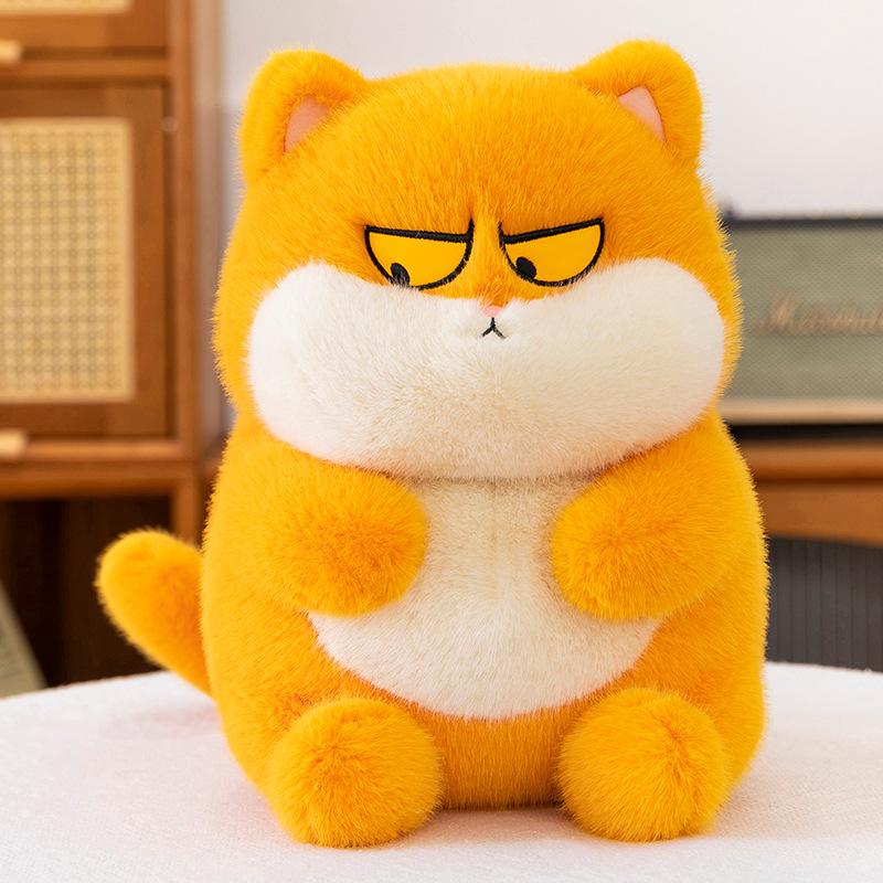 

Cool and Cool Kitten Plush Toy Cartoon Super Cute Cat Doll Doll Girl Children Gift 20 cm (basic 0.23kg)