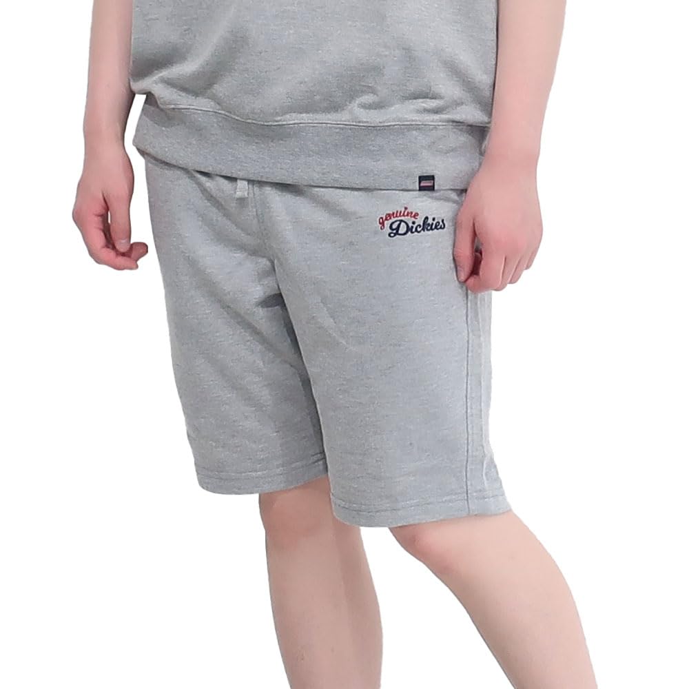 

Men s Dickies Pants, Mini Fleece Shorts, Sweatshirt, M, L, XL, Knee-Length, Loose Fit, 10001906 (JP, Alphabet, M, Gray)