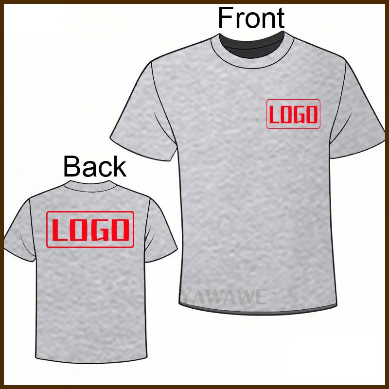 For men Photo Print Minimalist summer t shirt Your Image Text Here Short Sleeve Graphic Tailor made ONeck Solid Color tops