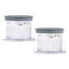 Ice Cream Cup 5-in-1 Dessert Maker Food Grade Reusable Multi-Purpose Ice Cream Milkshake Puree Mixer