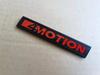 1X 3D Metal 4 MOTION 4motion Sticker Car Rear Trunk Body Emblem NFXD Decal for GOLF Polo Tiguan Jetta Car Styling