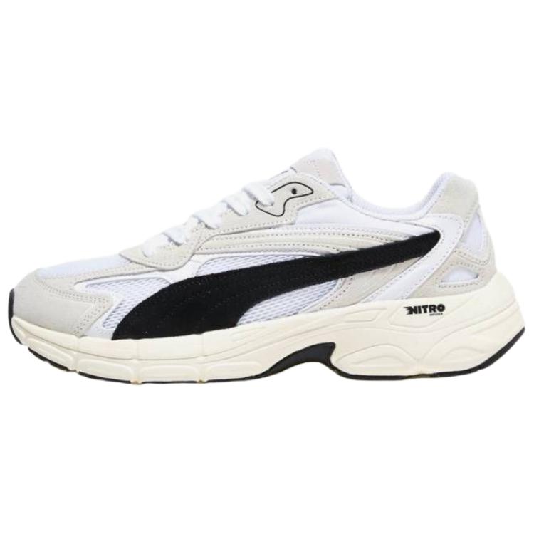 Puma Teveris Nitro Comfortable Soft Non-Slip Wear-Resistant Low-Top Casual Running Shoes Unisex Sneakers White 388774-21