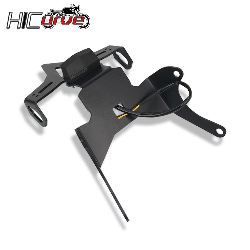 Motorcycle LED Tail Tidy Fender Eliminator Registration License Plate Holder For HONDA CBR650R CB650R CBR CB 650R 2021-2024
