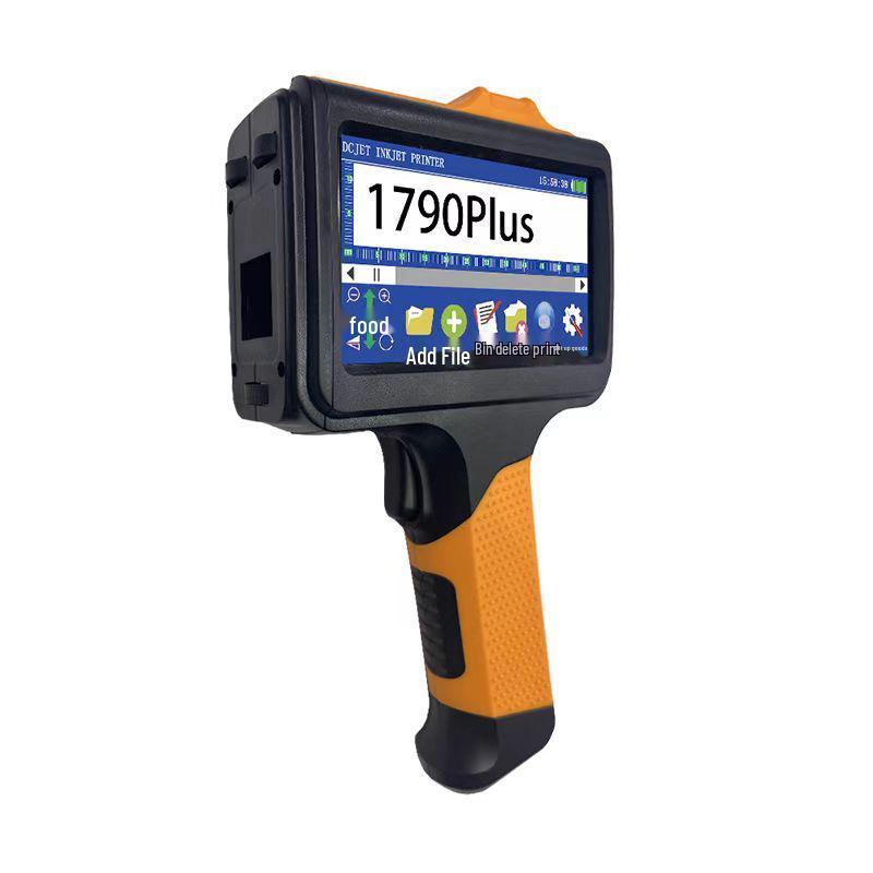 Industrial Handheld Inkjet Printer for Fast-Drying Date/QR Code Printing on Caps, Medicine Boxes, and Bags
