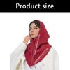 Thicken Knit Balaclava Knitted Shawl Drawstring Thicken Neck Warmer Knit Scarf for Cold Weather Insulated Hat