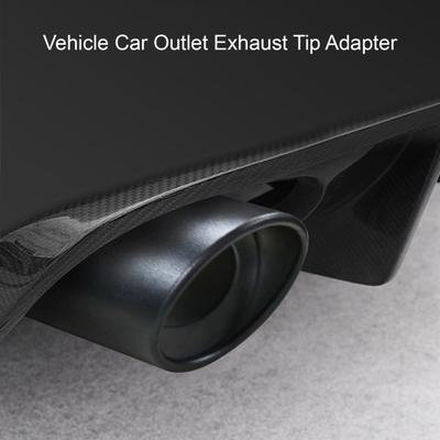 Car Exhaust Tip Rustproof High Strength Finish Coated Universal Simple Installation Replace Stainless