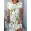 Women's Fashionable Dress, Cute Little Animals and Floral Prints