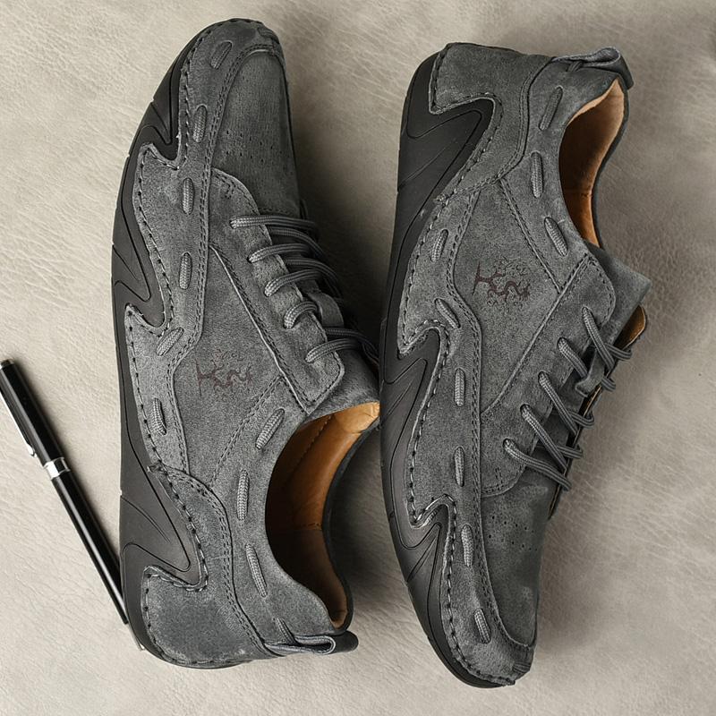 38-48 Herrenstiefel Weich und Bequem Britische Mode Lässige Herren Handgefertigte Nähte Um Lässige Stiefel Zu Helfen