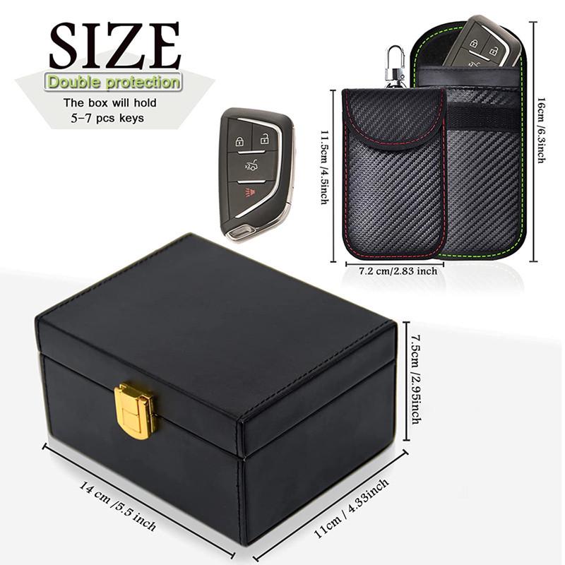 RFID Faraday Box: Mobile Signal & Car Key Shielding Bag