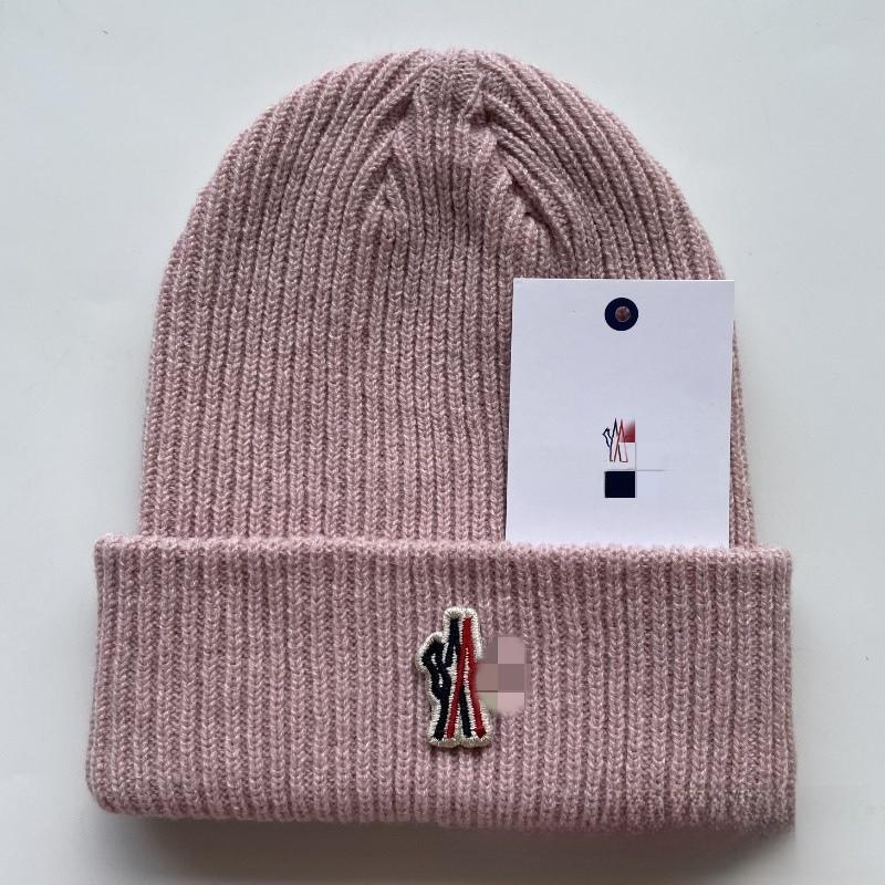 Casual Knitted Hat Fall Winter Unisex Acrylic Warm Windproof Outdoor Beanie