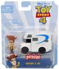 TOY STORY 4 FIGURE Sheriff Woody + RV CAMPER CAR SET