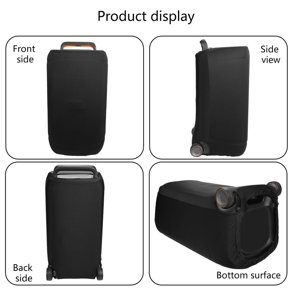Machine Washable Speaker Cover Elastic Base Feature Stretchable Foldable Design Protective Case for PB520