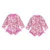 Toddler Girls Rash Guard Swimsuit Rompers Long Sleeve Turtle Print Baby Ruffles Bathing Suit Swimwear