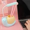 1Pc Creative Cartoon Snail Desk Lamp, Learning To Charge Eye Protection Desk Lamp, Children and Students Small Desk Lamp