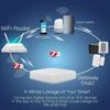 Melery Zigbee Smart Lichtschalter Wandmontage Touch 8/10fach Glasplatte mit Alexa Google Home (Hub Erforderlicher Signalverstärker)