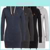 Womens Ladies Plain Zip Up Hooded Hoodie Sweatshirt Jumper Jacket Long Coat Tops In Comfortable Polyester Fabric