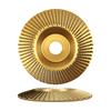 Wood Carving Disc Angle Grinder Wheel with Toothed Surface for Shaping Sanding and Grinding Woodworking Projects