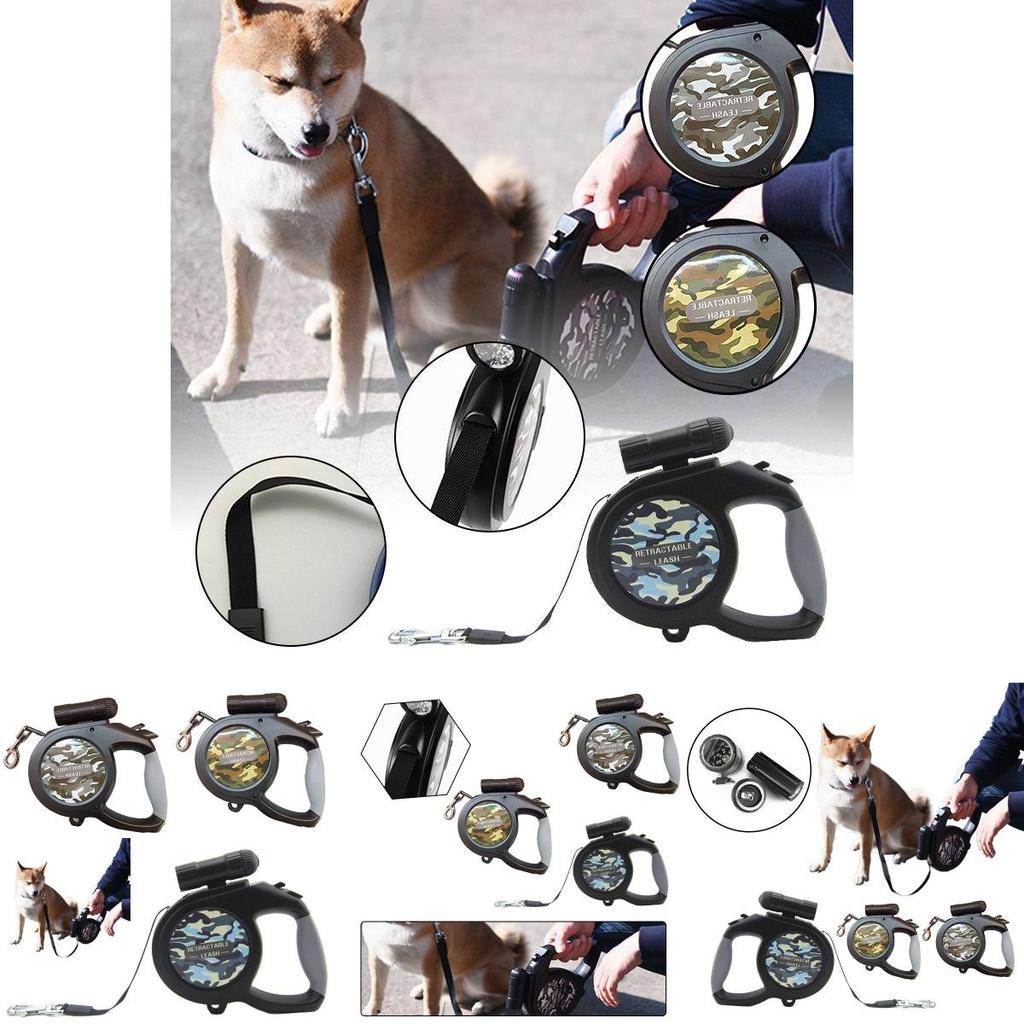 Sleek 8m Automatic Telescopic Retractable Pet Walking Lead With Ergonomic Grip