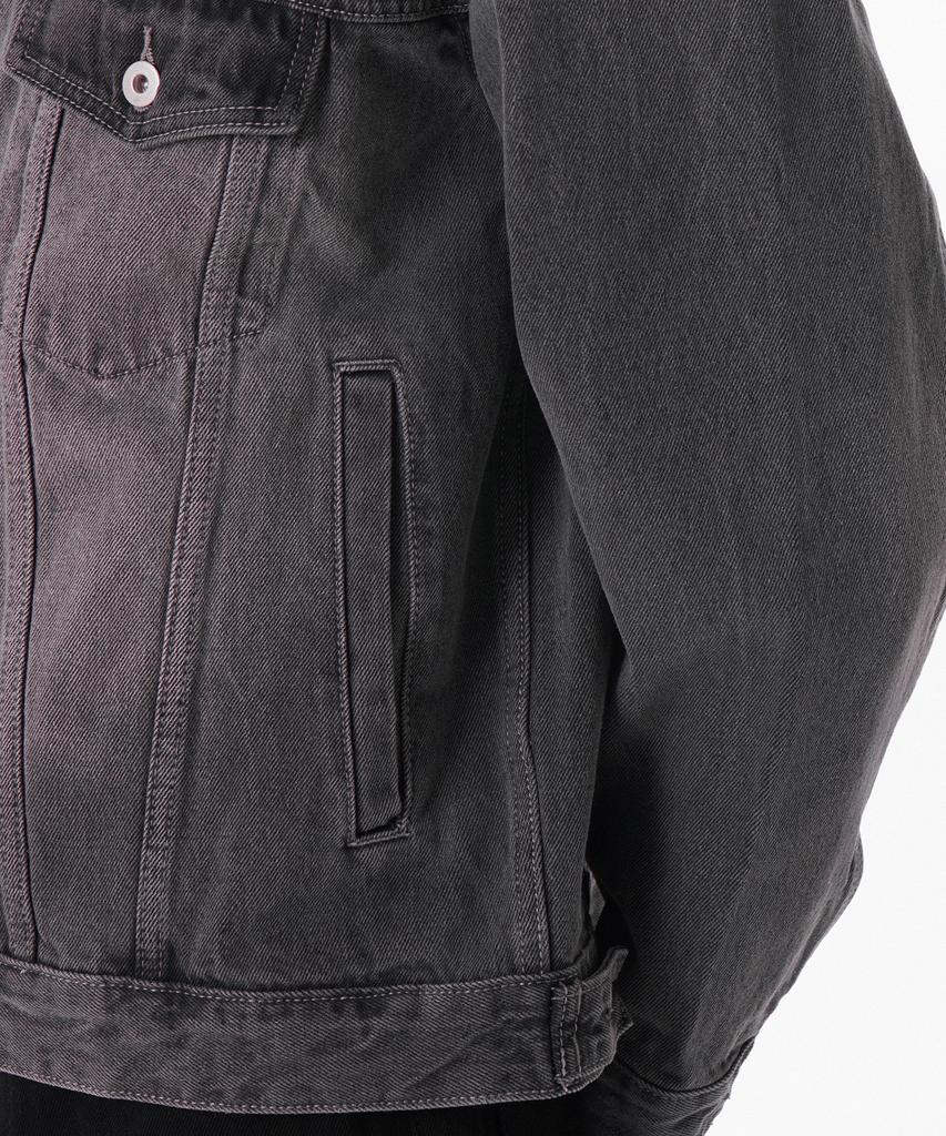Musinsa Standard Relaxed Denim Trucker Jacket [Grey]