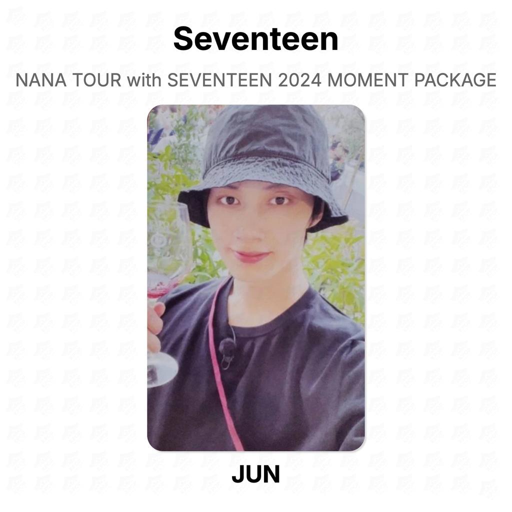 Seventeen NANA TOUR with SEVENTEEN 2024 MOMENT PACKAGE Official Photocard