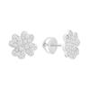 Silver Earrings with Cubic Zirkonia (2191537)
