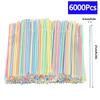 Multicolour Drinking Straws cocktail Bar Cola Straw Party Wedding Straws