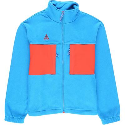 Color Block Logo Stand Collar Zip Long Sleeve Jacket Men Jackets Blue BQ7198-411
